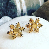 Snowflakes Stud Earrings