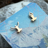 Yoga Stud Earrings