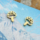 Mushrooms Stud Earrings