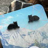 Cat Stud Earrings