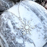 Intricate Snowflake Necklace