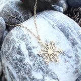 Intricate Snowflake Necklace
