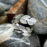 Adjustable Feather Ring