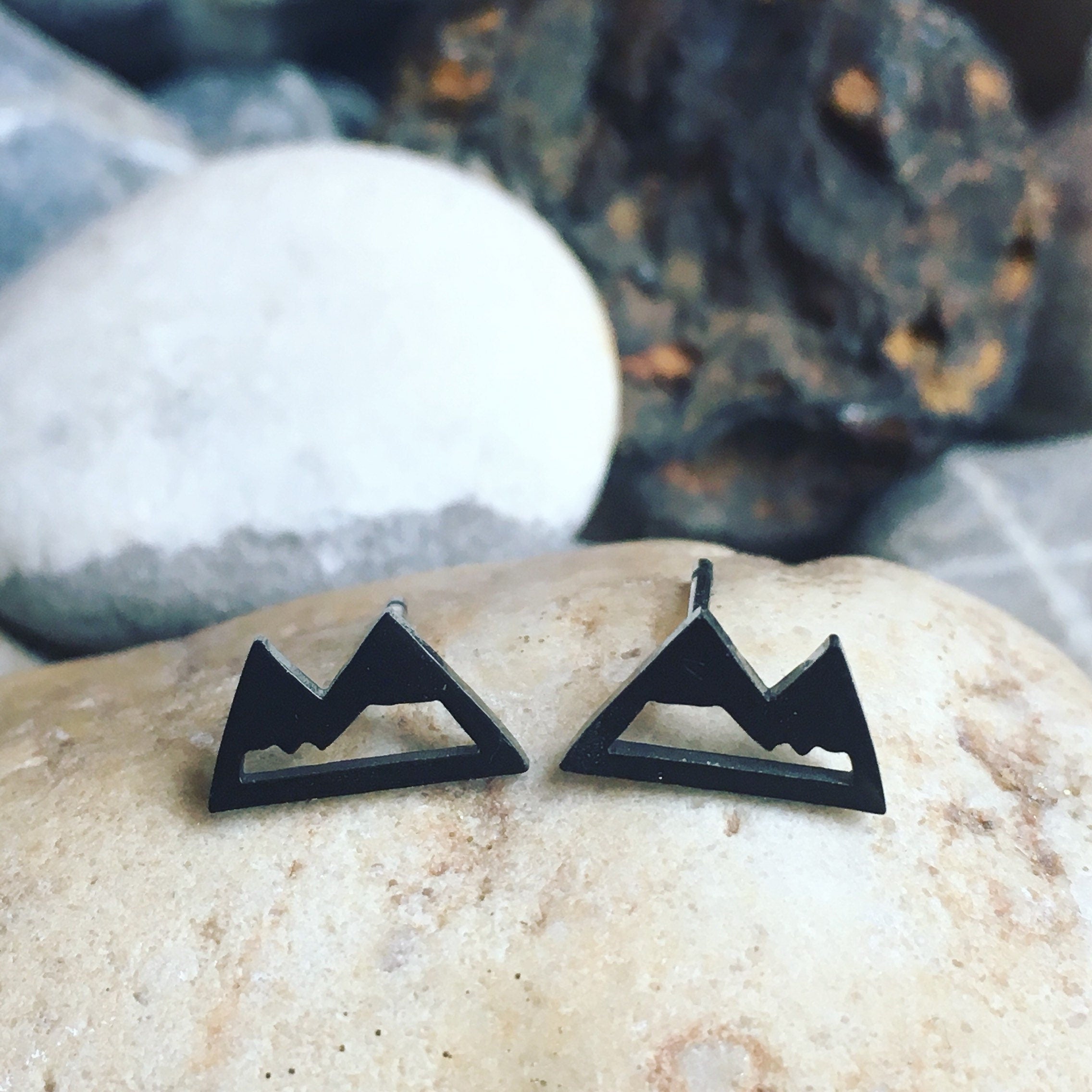 Mountains Stud Earrings