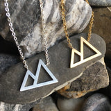Triangle Mountains Necklace