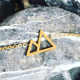 Triangle Mountains Bracelet