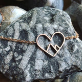 Heart Mountains Necklace