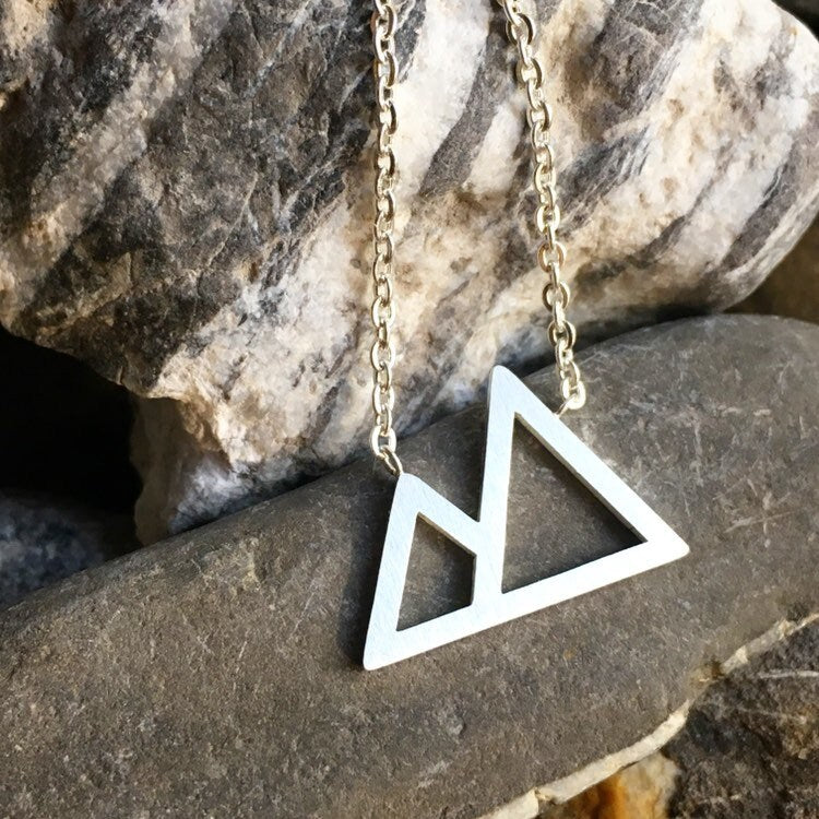 Triangle Mountains Necklace