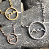 Round Three Sisters Necklace