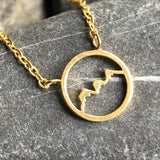 Round Three Sisters Necklace