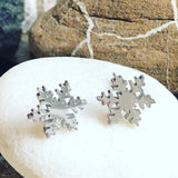Snowflakes Stud Earrings