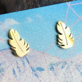 Feathers Stud Earrings