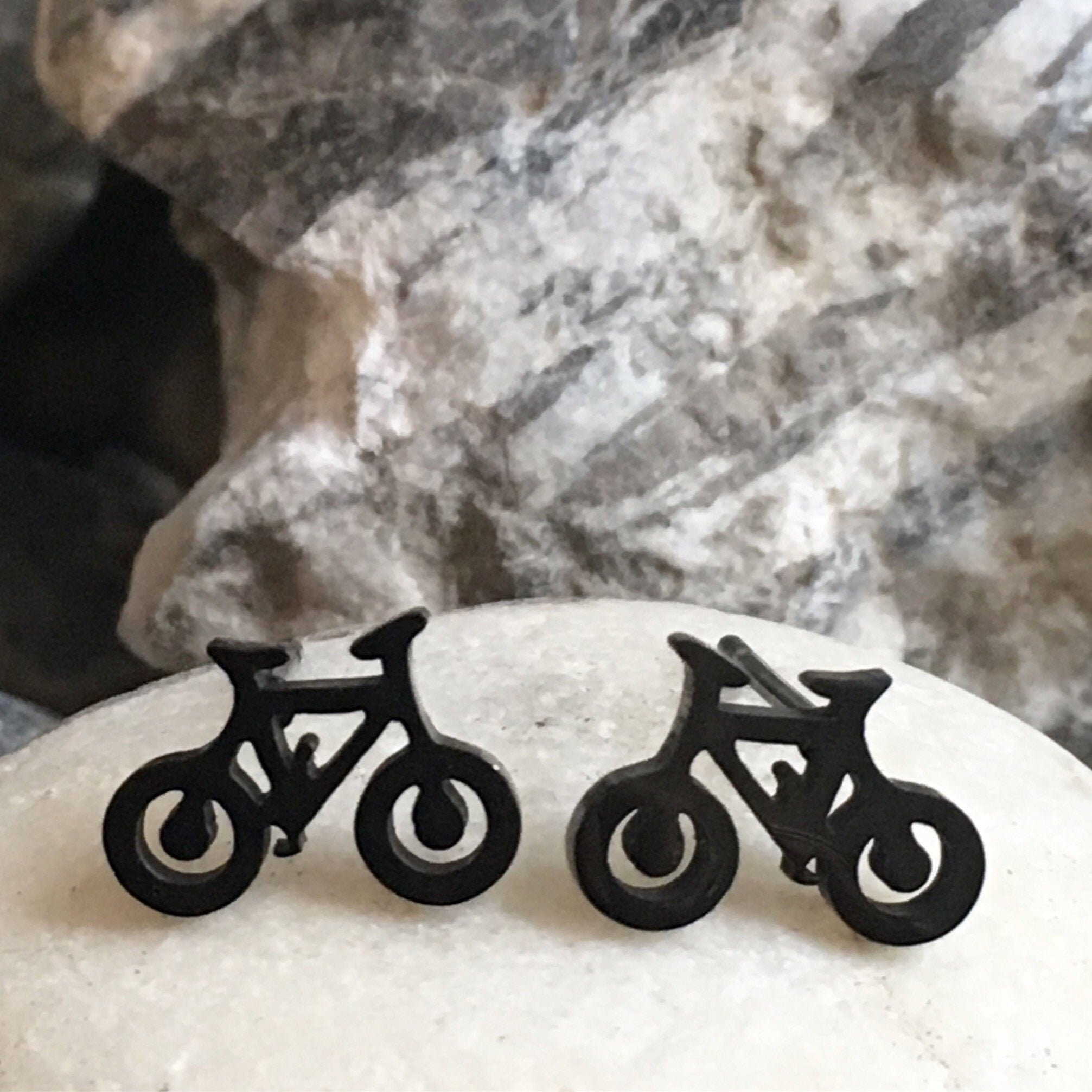Bicycles Stud Earrings