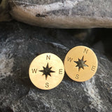 Compasses Stud Earrings