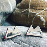 Mountains Stud Earrings