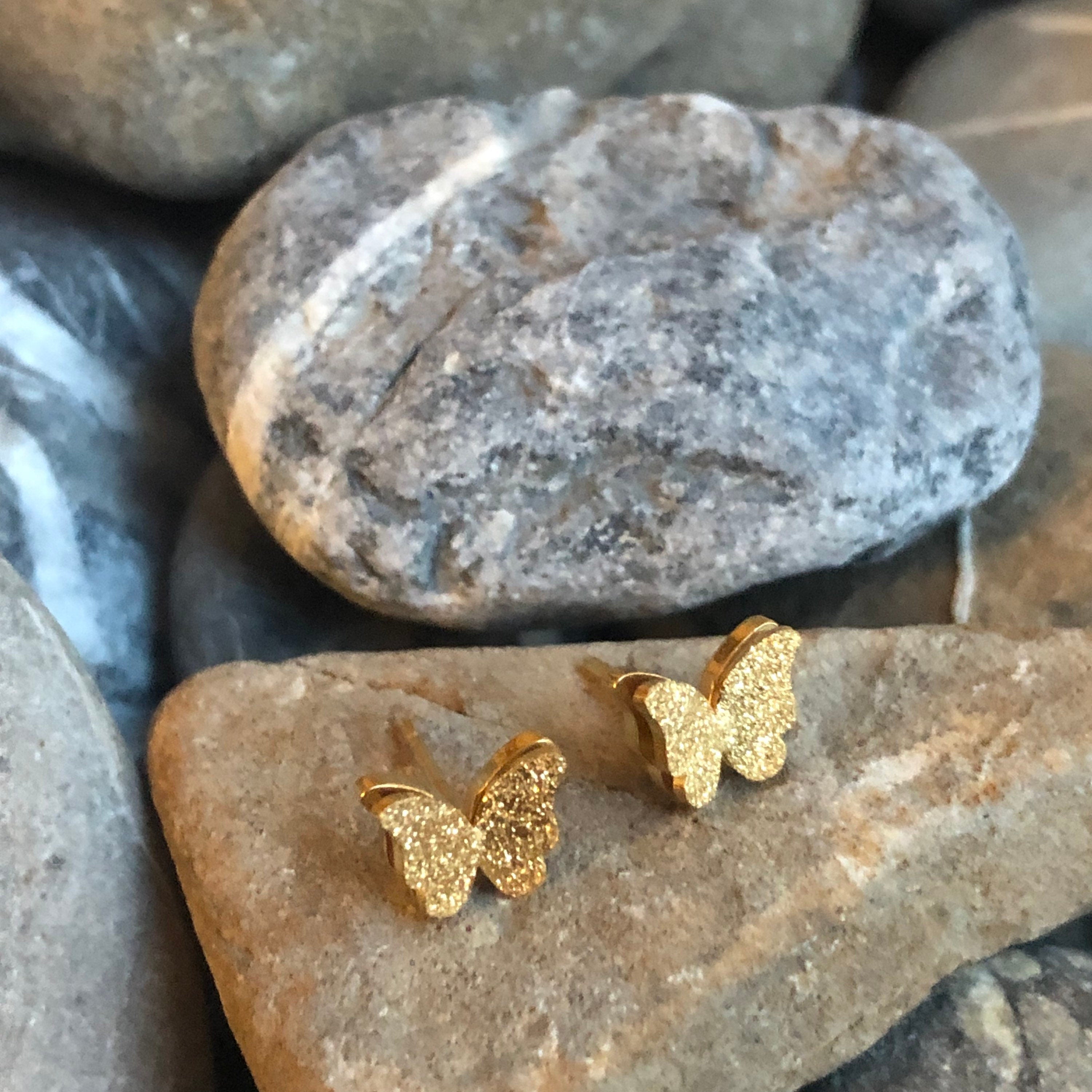 Butterflies Stud Earrings