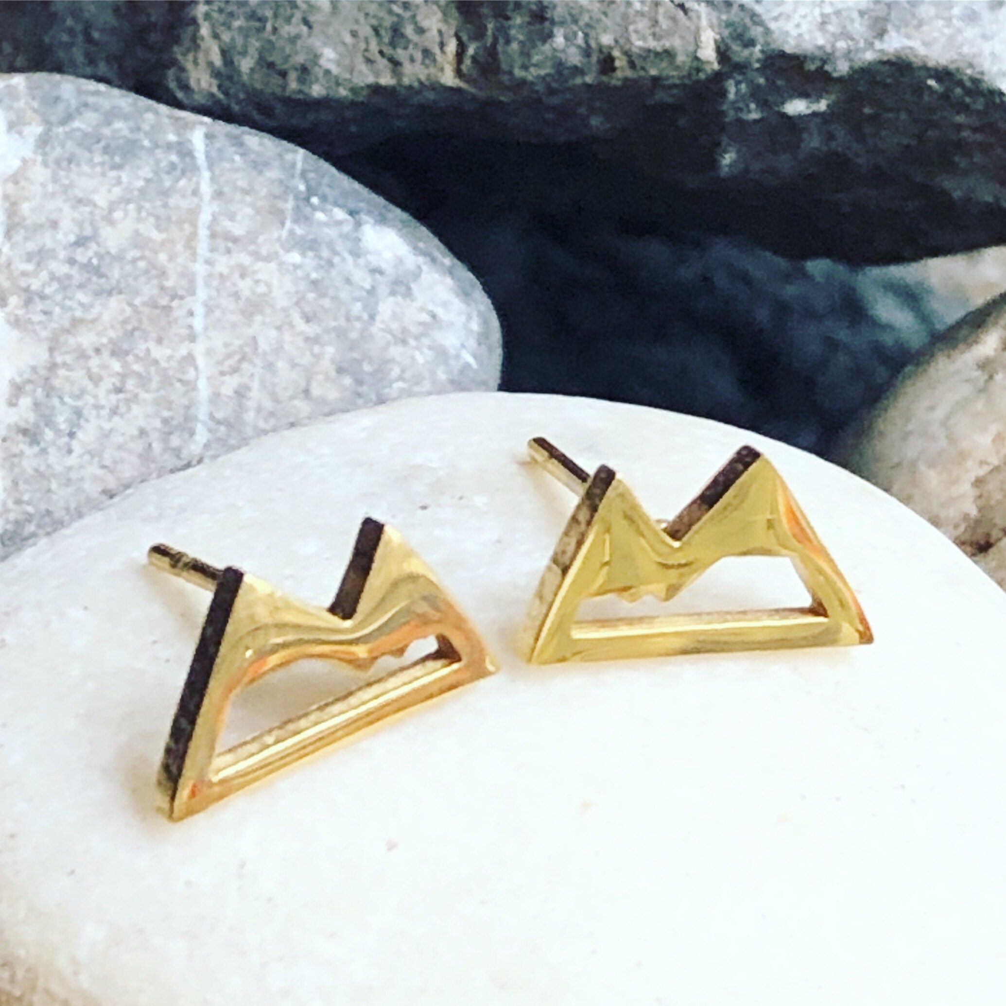 Mountains Stud Earrings