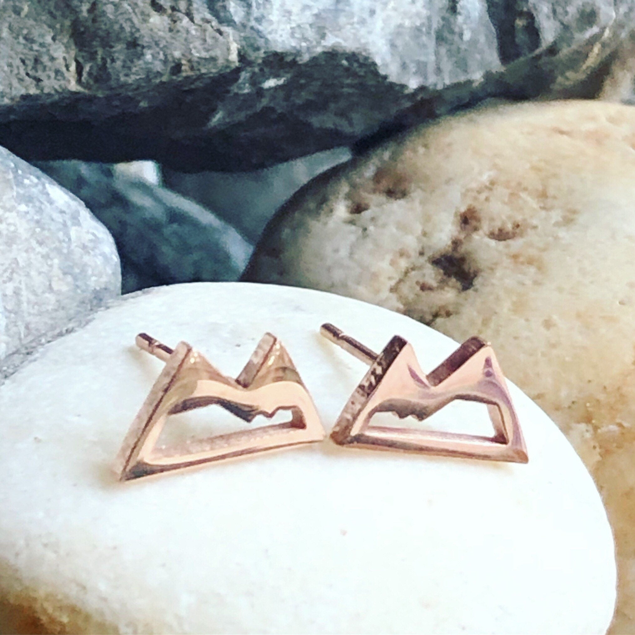 Mountains Stud Earrings