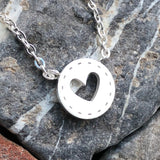 Round Heart Necklace