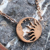 Sun and Moon Necklace