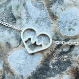 Heart Three Sisters Bracelet