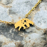 Star Bear Necklace