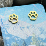 Paw Stud Earrings
