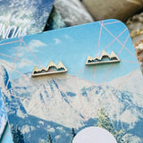 Mountains Stud Earrings