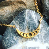 Moon Phases Necklace