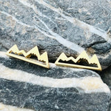 Mountains Stud Earrings
