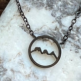 Round Three Sisters Necklace