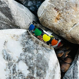 Rainbow Hearts Ring