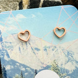 Hearts Stud Earrings