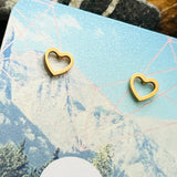 Hearts Stud Earrings