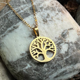 Round Tree Necklace