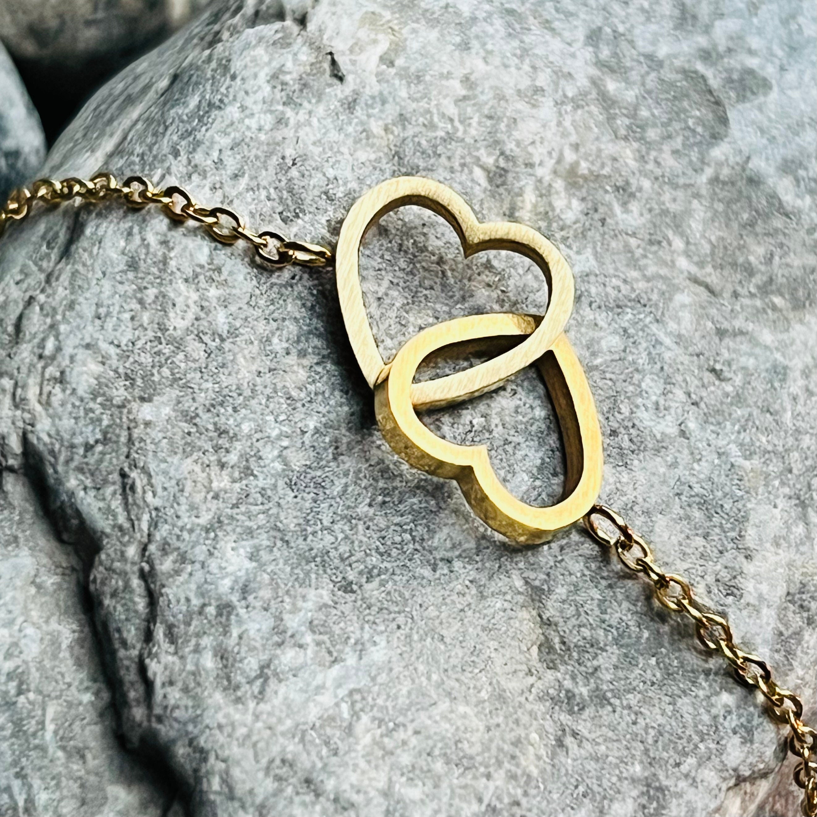Linked Hearts Bracelet