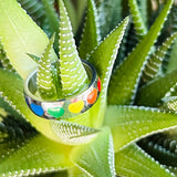 Rainbow Hearts Ring