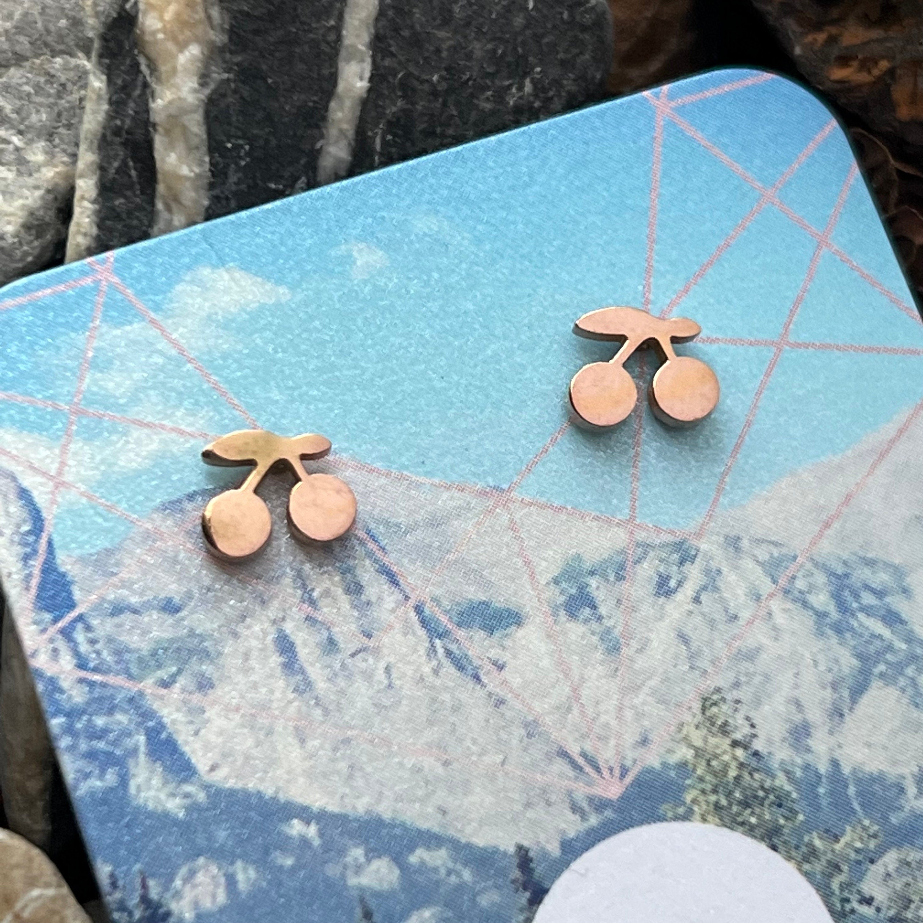 Cherries Stud Earrings