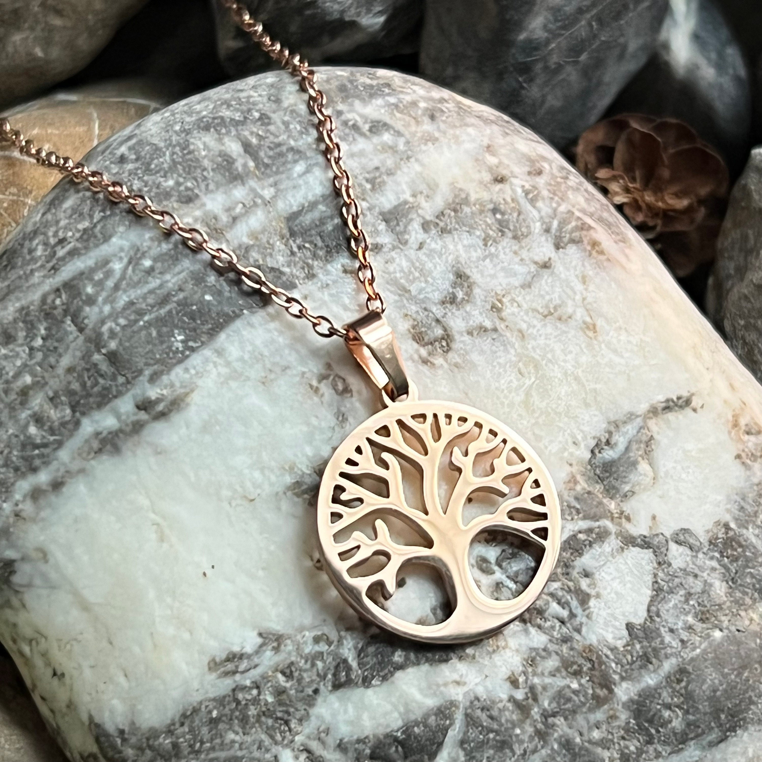 Round Tree Necklace
