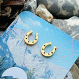 Horseshoe Stud Earrings