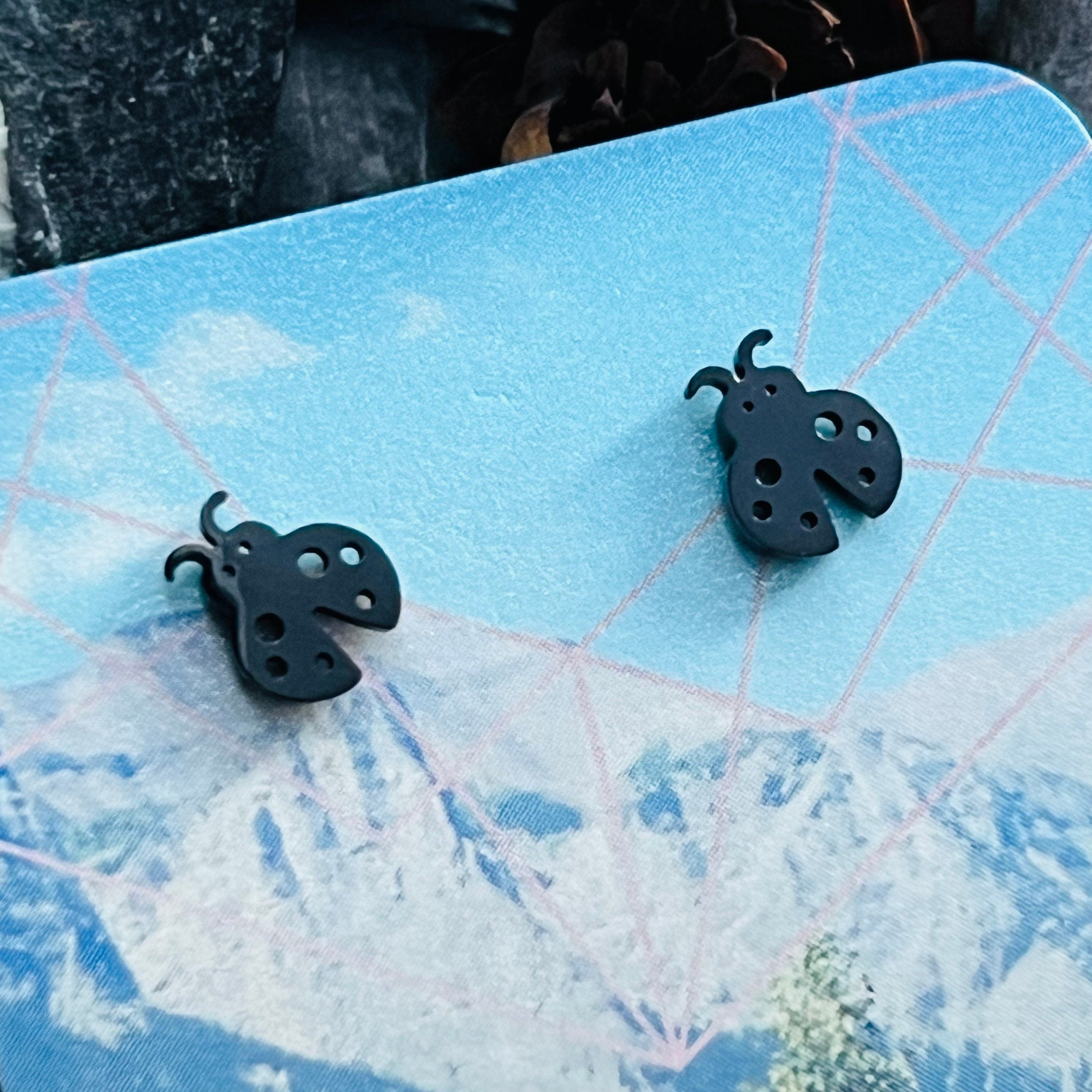 Lady Bugs Stud Earrings