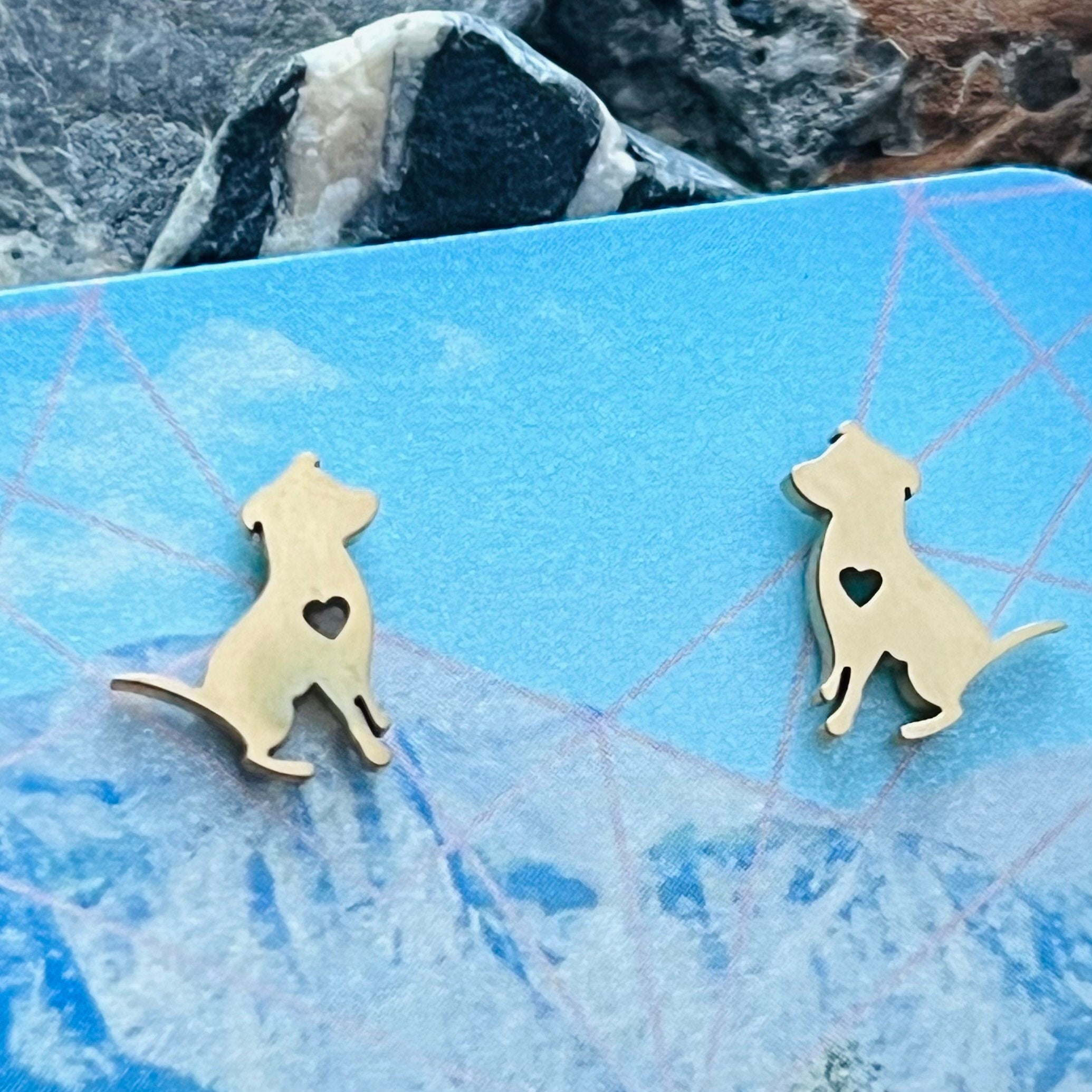 Dogs Stud Earrings