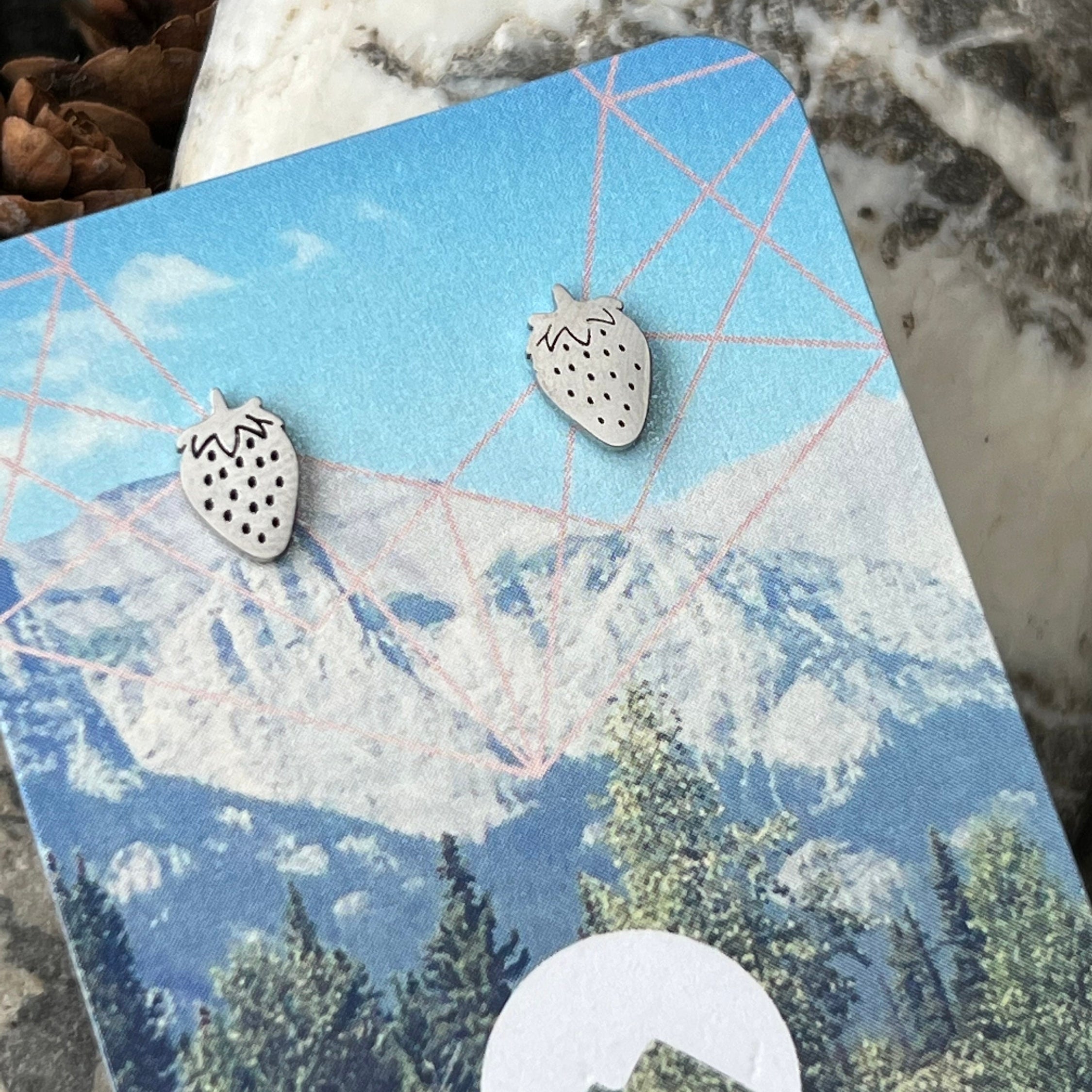 Strawberries Stud Earrings