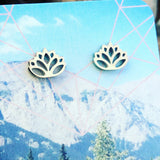 Lotus Stud Earrings