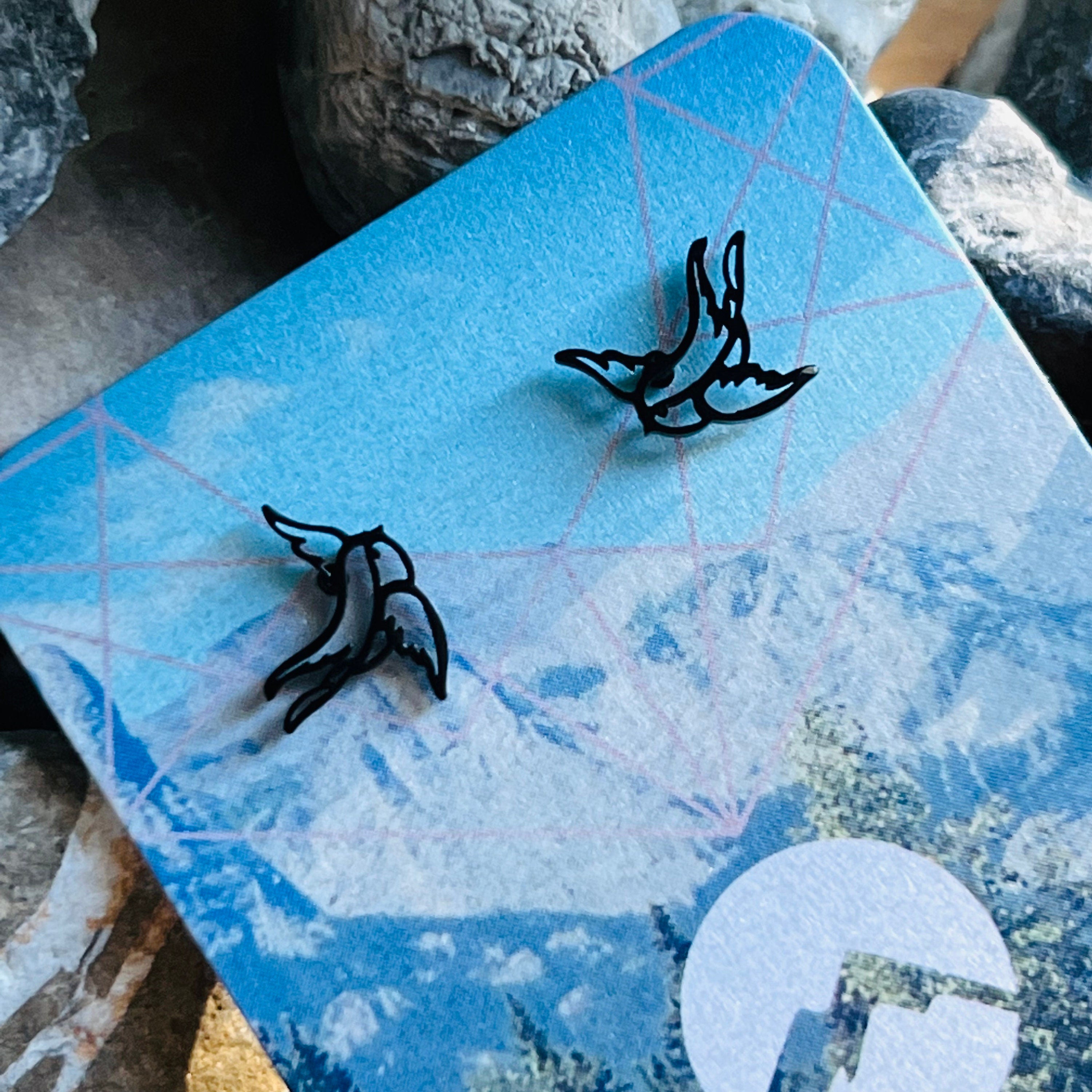 Birds Stud Earrings