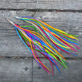 "HoopWest" Mega Rainbow Earrings